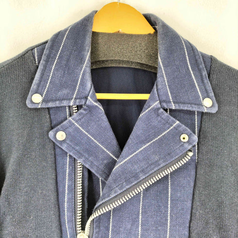 サカイラック sacai luck ニット切替 ストライプカーデライダース ジャケット レディース JPN:1