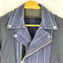 サカイラック sacai luck ニット切替 ストライプカーデライダース ジャケット レディース JPN:1