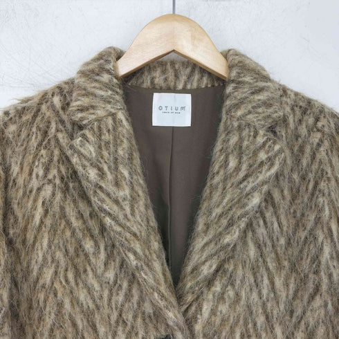 otium シャギーチェスターコート レディース JPN:M