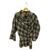 イッセイミヤケペルマネンテ ISSEY MIYAKE PERMANENTE 90-00s ウールナイロン ウエストシェイプ 変形シャツ ジャケット レディース M