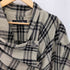 イッセイミヤケペルマネンテ ISSEY MIYAKE PERMANENTE 90-00s ウールナイロン ウエストシェイプ 変形シャツ ジャケット レディース M