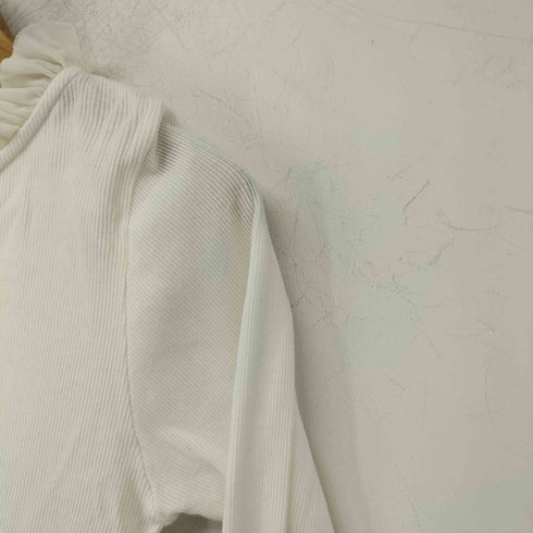 コンジェペイエアデュートリステス conges payes ADIEU TRISTESSE チュールフリルカットソー レディース