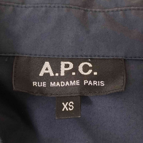 アーペーセー A.P.C. ナイロン混 レギュラーカラーシャツ メンズ import:XS