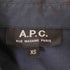 アーペーセー A.P.C. ナイロン混 レギュラーカラーシャツ メンズ import:XS