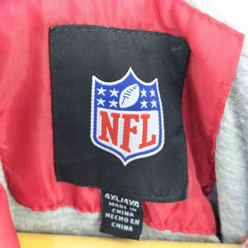 エヌエフエル NFL リップストップ ジップアップジャケット メンズ 4XL