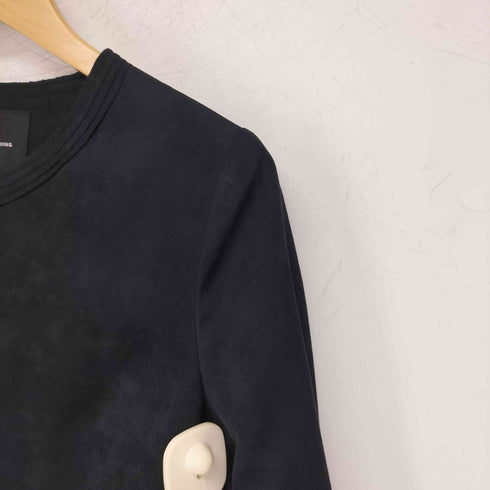 ユナイテッドアローズグリーンレーベルリラクシング UNITED ARROWS green label relaxing ダブルクロス D ノーラペル ジャケット レディース