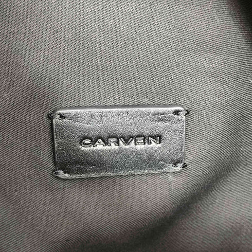 カルヴェン CARVEN ツートーン レザー バックパック レディース