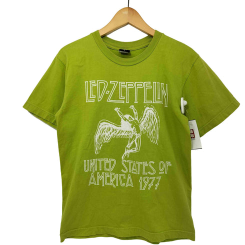 North American Tour 1977 プリント クルーネック S/S Tシャツ ハードロック メンズ