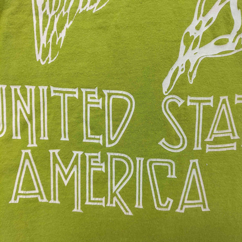 North American Tour 1977 プリント クルーネック S/S Tシャツ ハードロック メンズ