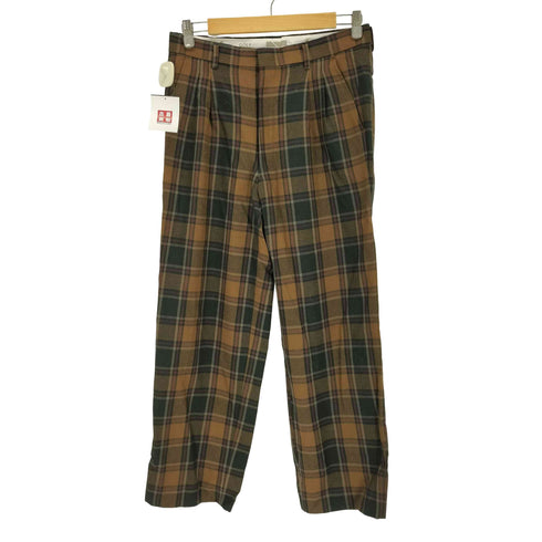 Full Mac GOLF チェックスラックス メンズ