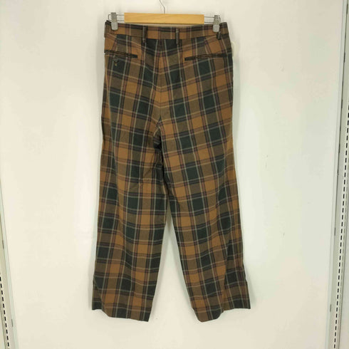 Full Mac GOLF チェックスラックス メンズ