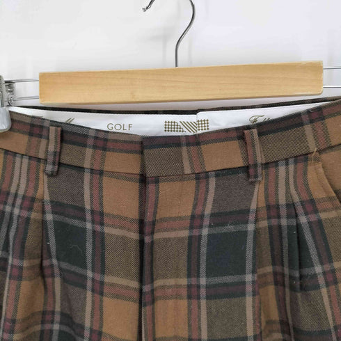 Full Mac GOLF チェックスラックス メンズ