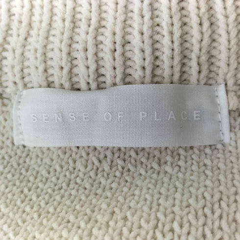 センスオブプレイス SENSE OF PLACE モールVネックカーディガン メンズ JPN:M