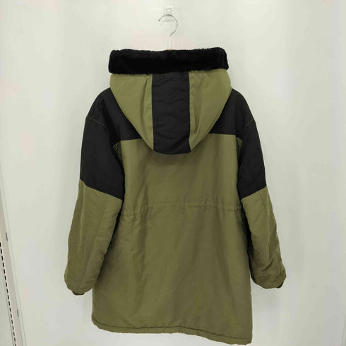 PINK-LATTE 裏地ボア フーディ中綿コート メンズ M