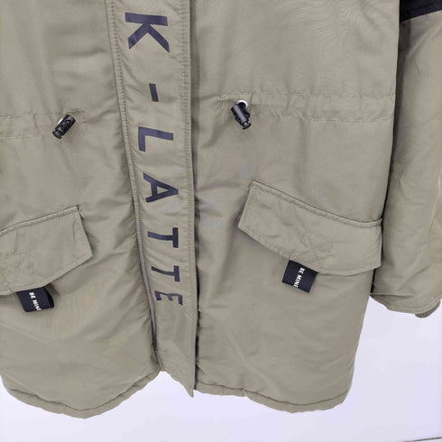 PINK-LATTE 裏地ボア フーディ中綿コート メンズ M