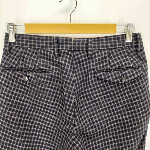 トゥモローランド TOMORROWLAND ウールチェックパンツ メンズ JPN:44