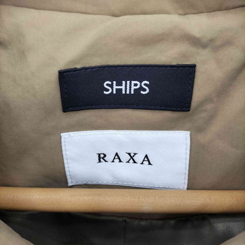 シップス SHIPS × RAXA HEATERS 中綿 ステンカラー パファーコート メンズ L