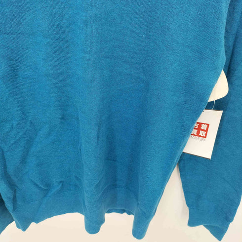 トミーヒルフィガー TOMMY HILFIGER Organic Cotton Blend オーガニックコットン レーヨン Vネック 薄手ニットセーター メンズ import:S