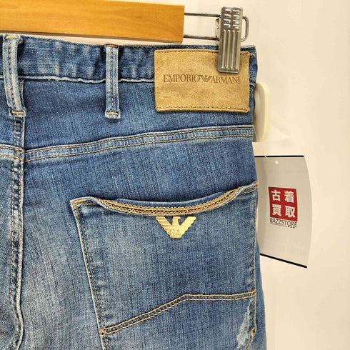 エンポリオアルマーニ EMPORIO ARMANI スリムフィットストレッチジーンズ メンズ 29/32
