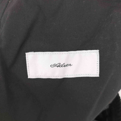 アドラー ADRER two tuck belt hakama wide slacks ツータック ハカマ ストライプ ワイドスラックスパンツ メンズ M