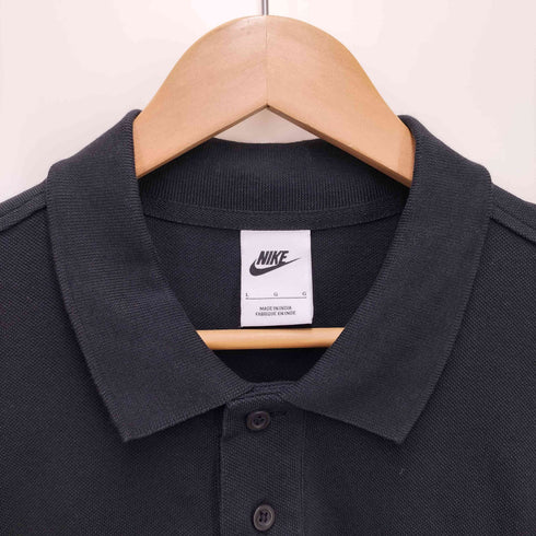 ナイキ NIKE スウォッシュロゴ 鹿の子ポロシャツ メンズ JPN:L