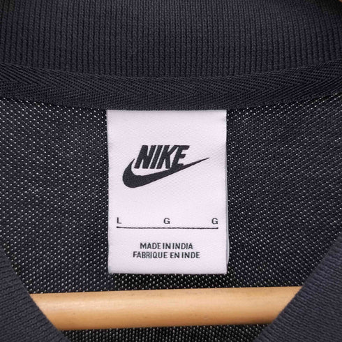 ナイキ NIKE スウォッシュロゴ 鹿の子ポロシャツ メンズ JPN:L