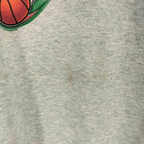 フルーツオブザルーム FRUIT OF THE LOOM 00s 二枚タグ KSA EVENTS 2002 バスケットボール イベント クルーネックスウェット メンズ import:L