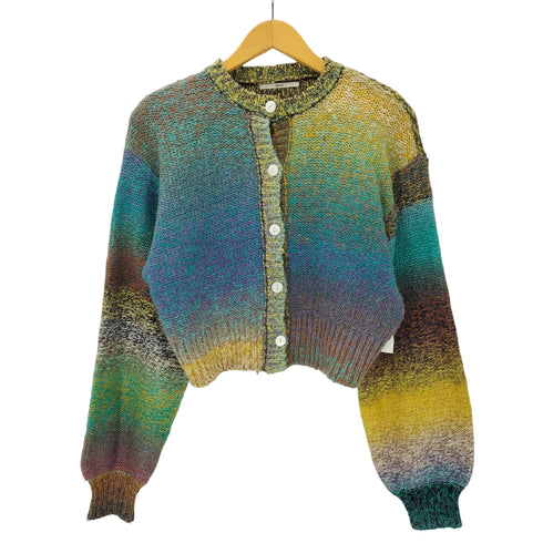 アトモスピンク ATMOS PINK カラフルボーダー カーデ レディース FREE