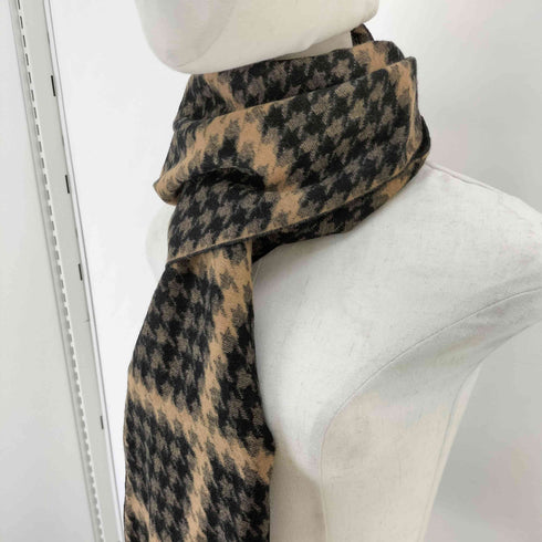 総柄シルクマフラー メンズ