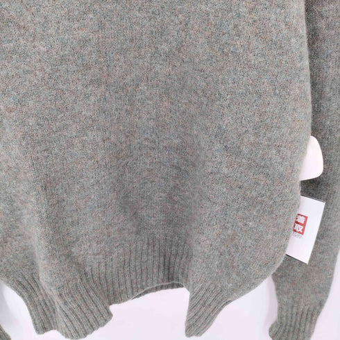 ポロバイラルフローレン Polo by RALPH LAUREN 90-00s ポニー刺繍 ウール クルーネック ニットセーター レディース M