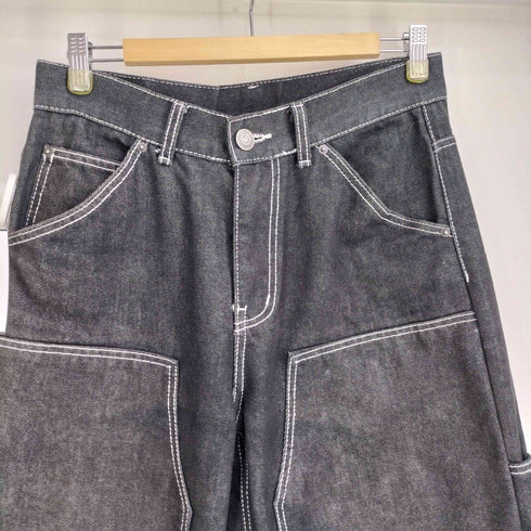 COLLAVO ダブルニー ペインター ワーク バギーデニムパンツ メンズ import:M