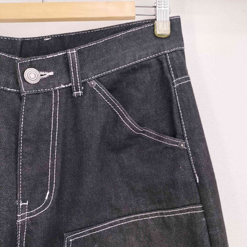 COLLAVO ダブルニー ペインター ワーク バギーデニムパンツ メンズ import:M