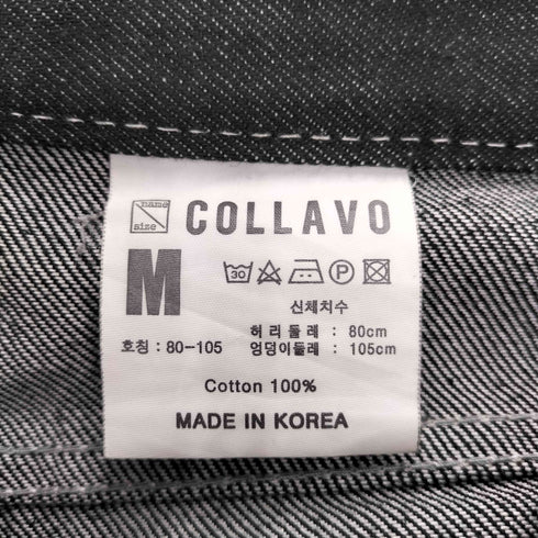 COLLAVO ダブルニー ペインター ワーク バギーデニムパンツ メンズ import:M
