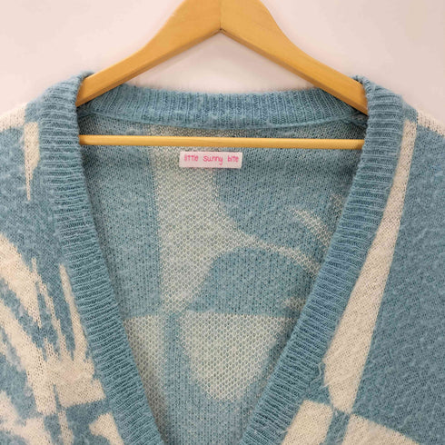 リトルサニーバイト little sunny bite Hibiscus knit cardigan レディース FREE