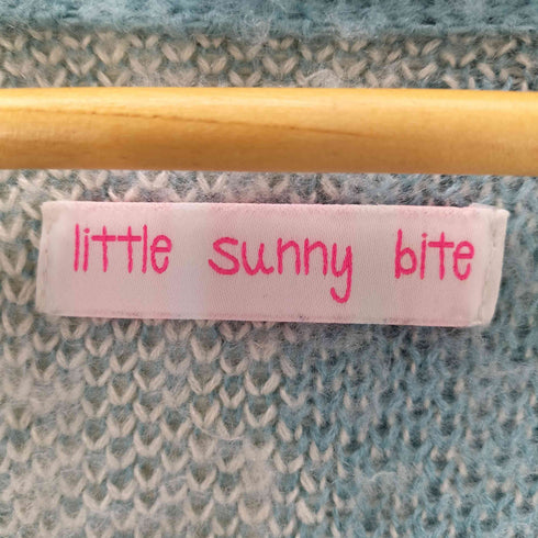 リトルサニーバイト little sunny bite Hibiscus knit cardigan レディース FREE