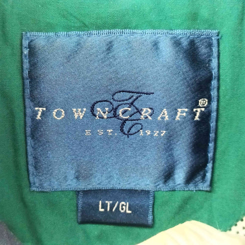 タウンクラフト TOWNCRAFT ポリコットン ジップアップジャケット メンズ LT