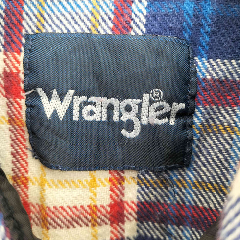 ラングラー Wrangler ヘビーフランネル ウエスタンチェックシャツ メンズ