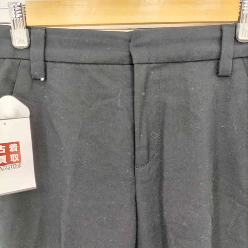 マークジェイコブス MARC JACOBS ririジップ 裾ボンボンデザイン ノータック センタープレス スラックス レディース 00