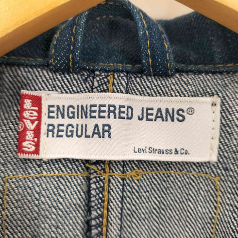 リーバイス Levis Engineered Jeans 00s 3B デニムテーラードジャケット メンズ import:L