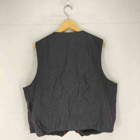 daniel smart レザー ベスト メンズ 4XL