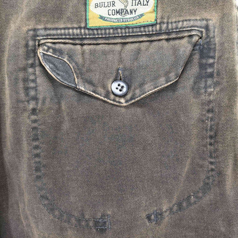 BULUR ITALY COMPANY ツータックコットンチノパンツ メンズ 42