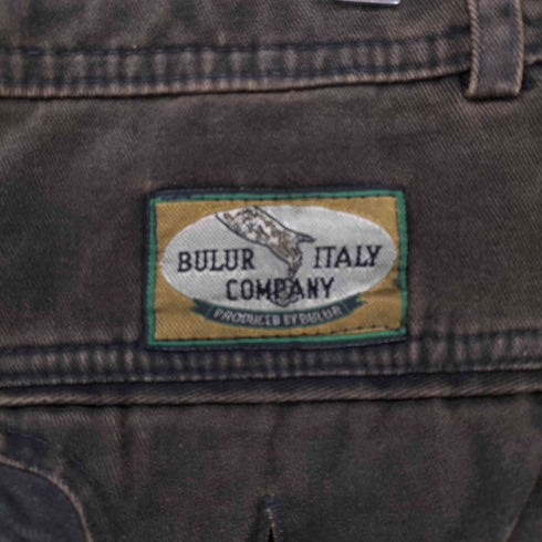 BULUR ITALY COMPANY ツータックコットンチノパンツ メンズ 42