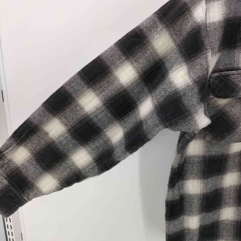 MOOSE CREEK ムースクリーク 90-00S オンブレチェック L/S ヘビーウェイト ボタンダウン ネルシャツ メンズ import:M