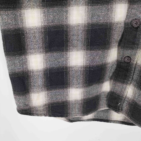MOOSE CREEK ムースクリーク 90-00S オンブレチェック L/S ヘビーウェイト ボタンダウン ネルシャツ メンズ import:M
