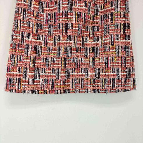 ポールスチュアート Paul Stuart ツイードミニスカート レディース 8