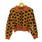 ザラ ZARA フラワー ニット カーディガン レディース import:M