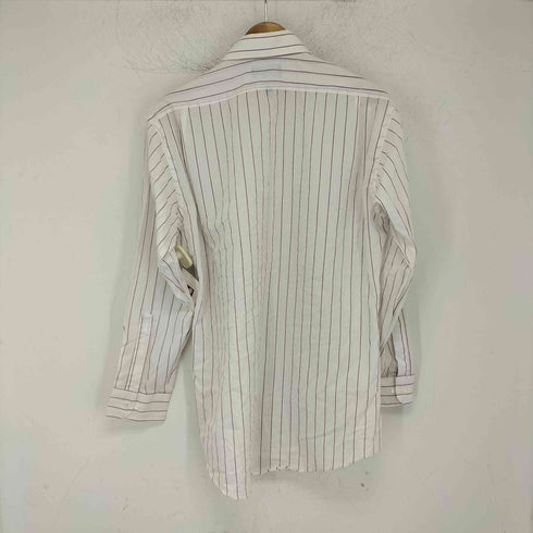 タウンクラフト TOWNCRAFT L/Sストライプシャツ メンズ 15 1/2