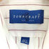 タウンクラフト TOWNCRAFT L/Sストライプシャツ メンズ 15 1/2