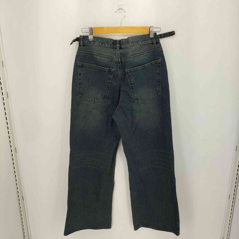 アドラー ADRER ヴィンテージサイドベルト フレアデニムスラックス メンズ M