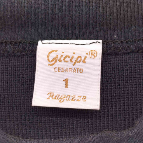 GICIPI イタリア製 モックネック コットン ニット メンズ JPN:1